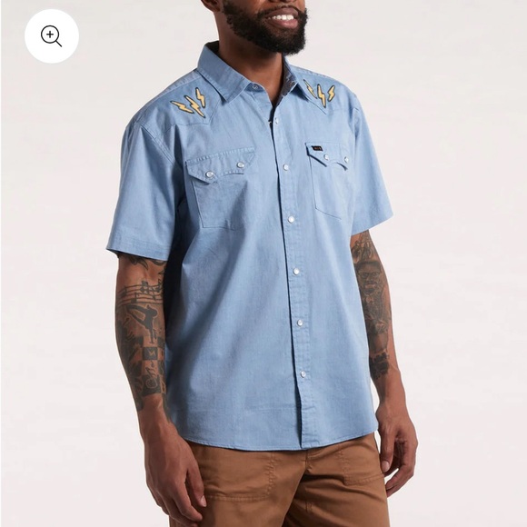 Howler Brothers Other - Howler Brothers Crosscut Deluxe Shortsleeve - Volts Mens | Size Small
